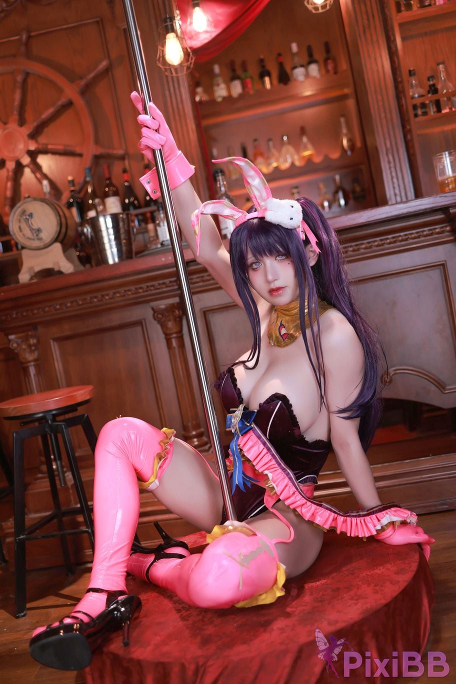 Cosplayer Three oclock in the morning Hoshino Ai fan bunny girl PixiBB.COM 033