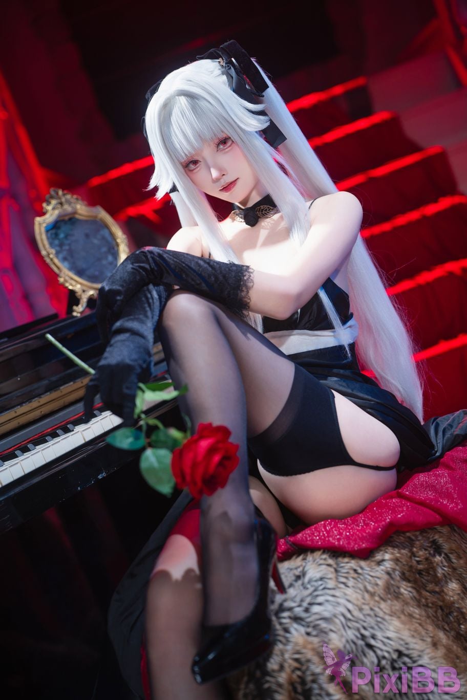 Cosplayer Big roll small Beautiful Girl Wanhua Mirror Bons Mist Branch Dress PixiBB.COM 001