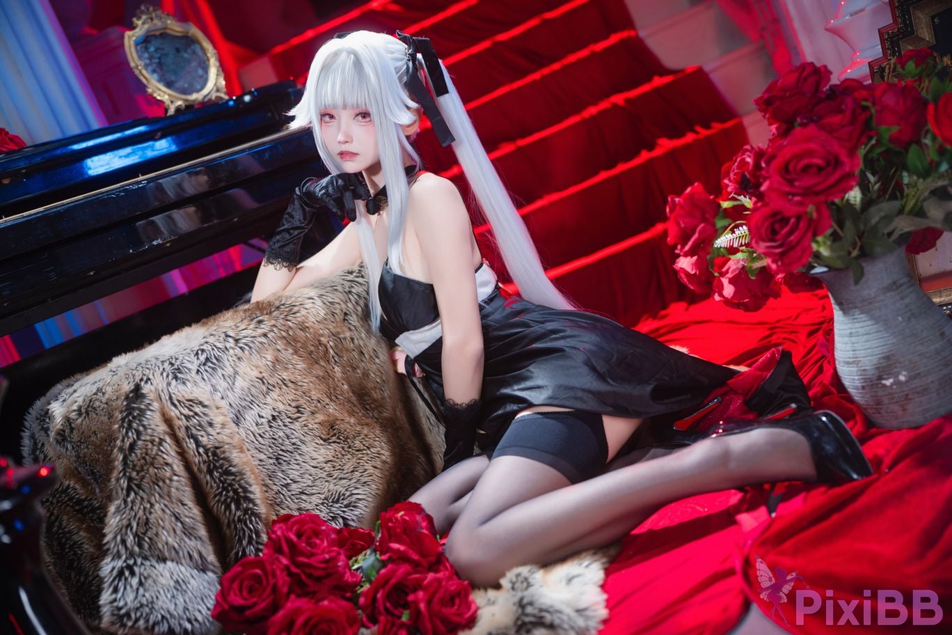 Cosplayer Big roll small Beautiful Girl Wanhua Mirror Bons Mist Branch Dress PixiBB.COM 019