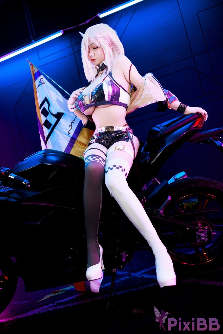 Cosplayer A Xuexue Matthew Racing PixiBB.COM 024