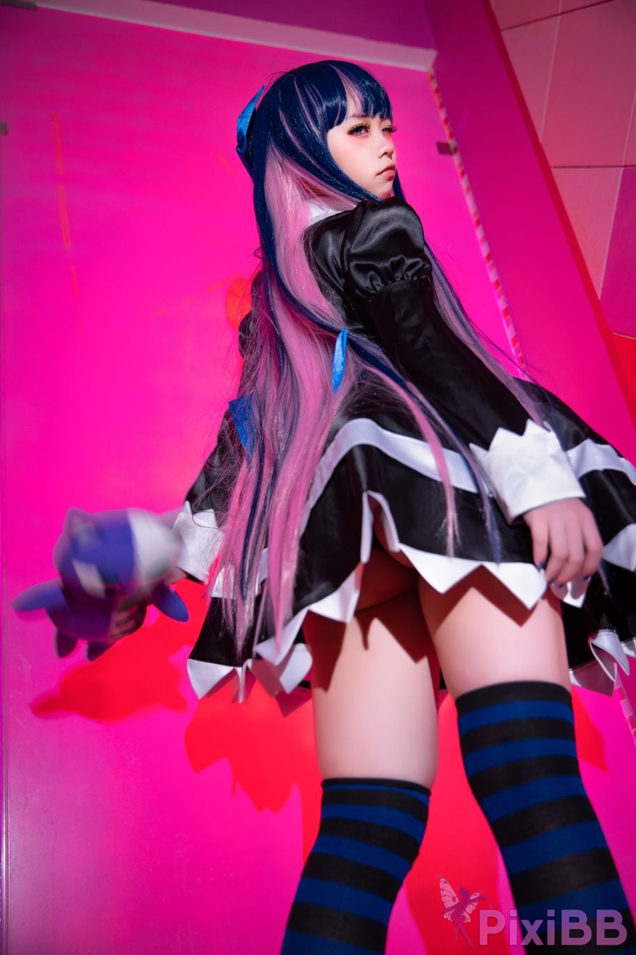 Cosplayer G44 wont get hurt Garter Angel Stork towel PixiBB.COM 019