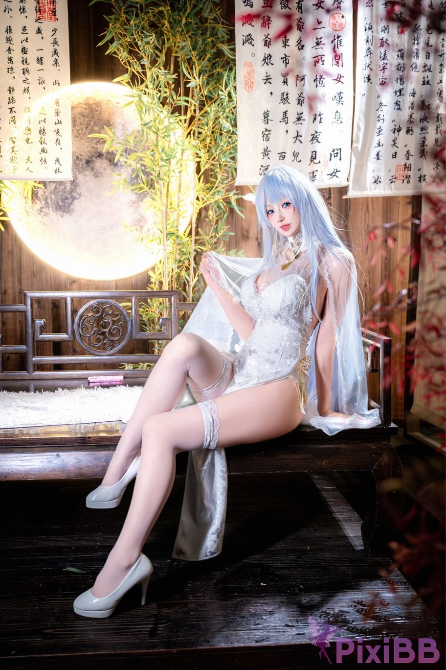Cosplayer Saionji Nange Albion New Year Cheongsam PixiBB.COM 008