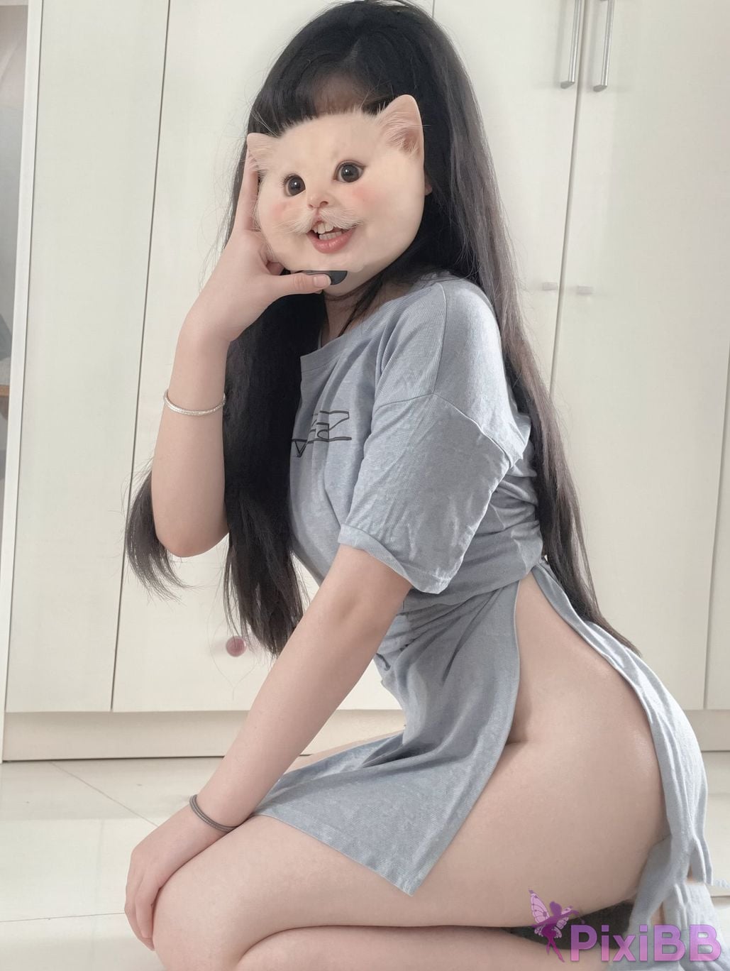 OtherXXX C Zai mold persimmon Big breasts white tiger loli Collection of stunner Welfare Ji PixiBB.COM 001